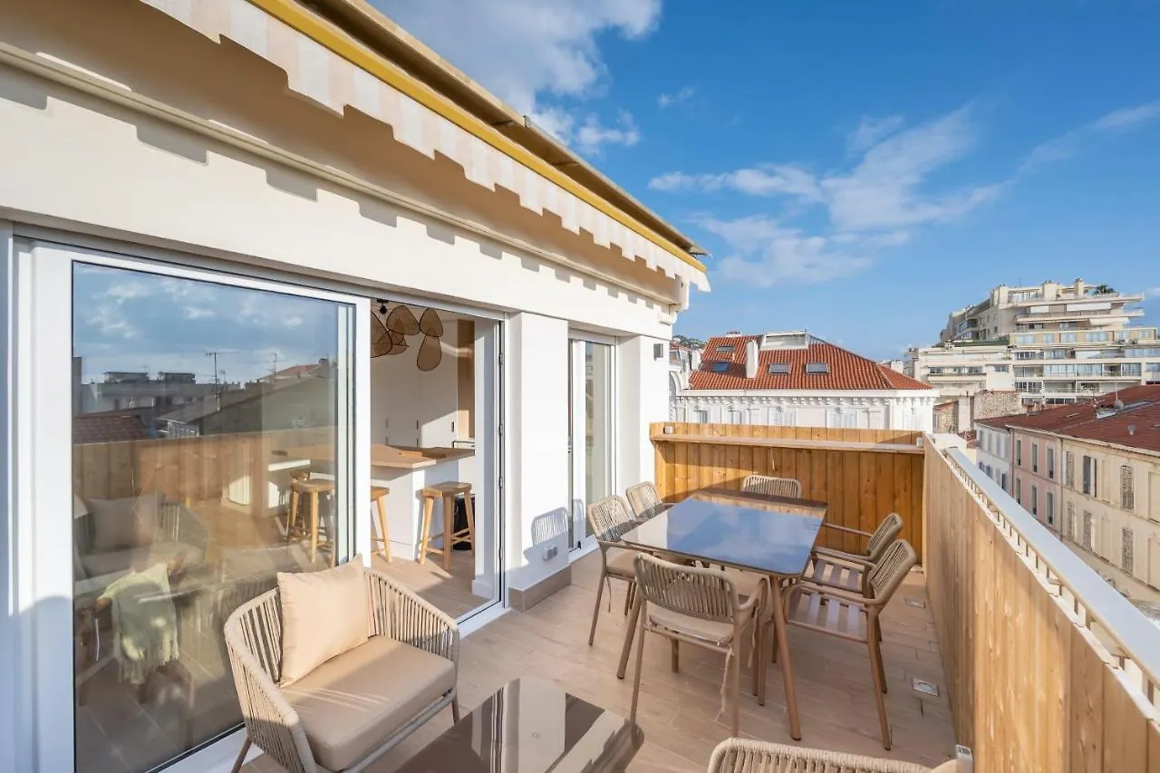 Beautiful Flat With Terrace - Carre D'Or Κάννες 0*,